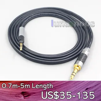 LN007117 Negru 99% Pur PCOCC Casti Cablu Pentru Sennheiser HD598 Cs HD599 HD569 HD579 HD558 HD518 Căști