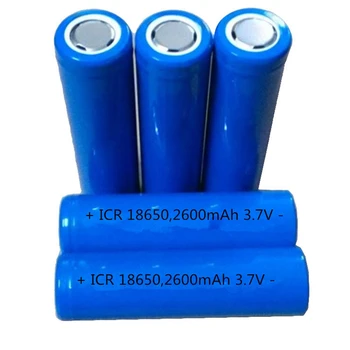 10buc Calitate 18650 litiu-ion baterie 2600mAh baterie reîncărcabilă 3.7 V baterie cu litiu pentru laser pen lanterna