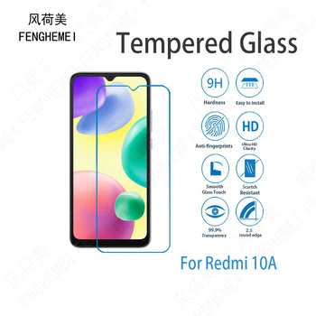 10buc/Lot Pentru Xiaomi Redmi 10A Redmi10A FENGHEMEI Temperat Pahar Ecran Protector