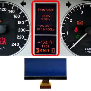1x Ecran LCD Pentru Mercedes A/B Class W169 W245 Instrument Cluster 8 Volți Versiune (de la Modele 2004) Instrument LCD Panoul de Indicatoare