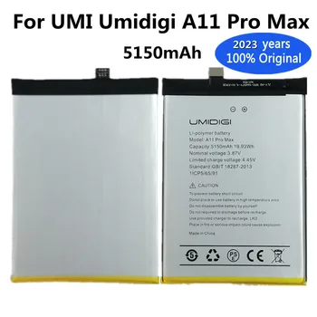 2023 Ani 100% Original Baterie Pentru UMI Umidigi A11 Pro Max 5150mAh de Înaltă Calitate Telefon Bateria Bateria În Stoc Rapid de Transport maritim