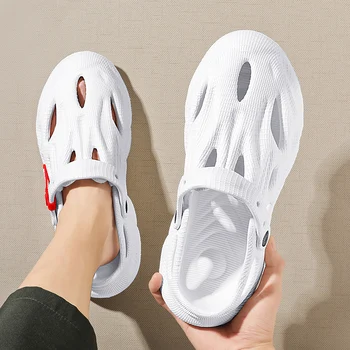 2023 Noua EVA sandale cu rahat sentiment bărbați și femei vara plaja non-alunecare de sandale sport barbati grădină în aer liber pantofi