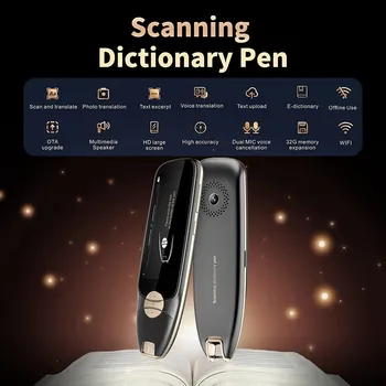 2023 Portabil 116 Limbi Translator Pen Scanner Text Instant de Scanare de Lectură Traducător Dispozitiv pentru Călătorii de Afaceri în Străinătate 
