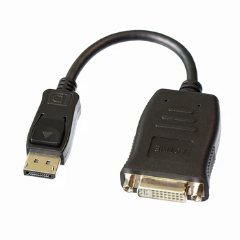 20CM Active DP Male la DVI Feminin Cablu Convertor Cablu DP Active de Înaltă Definiție Ecran Multi Despicare Adaptor