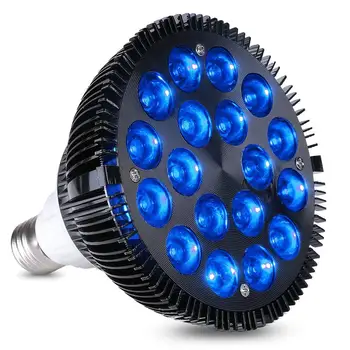 36W 450-460nm Albastru LED-uri Cresc Light Bec pentru Plante de Interior E26 Legume și Plante de Acvariu în Creștere