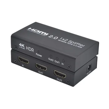 4K 60Hz 2x1 HDMI Splitter 2 Port 4K cu HDMI 2.0 Splitter HDMI Splitter 1 Intrare-2 Ieșire Suport DTS-HD HDR pentru Laptop PC PS4 XBOX