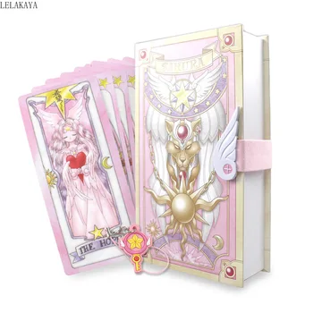 56pcs/set Card Captor Sakura Anime figurină din Hârtie Tipărită Creative Carte de Magie de Colectare Card Cadou Minunat Versiunea de benzi Desenate de Jucărie