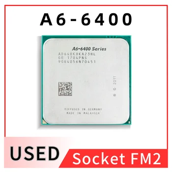A6-Series A6-6400 3.9 G Folosit 65W CPU Dual-Core Procesor Socket FM2