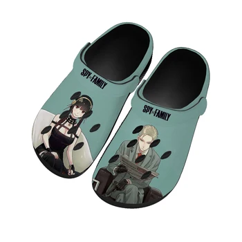 Anime SPION×FAMILIE Anya Falsificator Acasă Saboti Barbati Femei Adolescent Personalizate Pantofi de Apă Manga Garden Beach Gaura Papuci Sandale