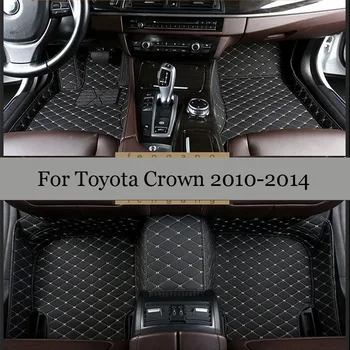 Auto Covorase Pentru Toyota Crown 2014 2013 2012 2011 2010 Auto Din Piele Interior Styling Personalizat Impermeabil Decor Piese De Covoare