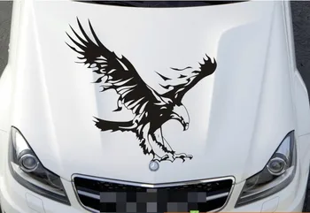 Auto styling 50cmx50cm Vultur autocolante auto /masini capota lup autocolant/ Masina acopere Capul autocolant/roata de rezerva de acoperire autocolant