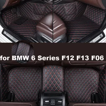 Autohome Auto Covorase Pentru BMW Seria 6 F12 F13 F06 2011-2018 Anul Versiune Imbunatatita Picior Coche Accesorii Covoare