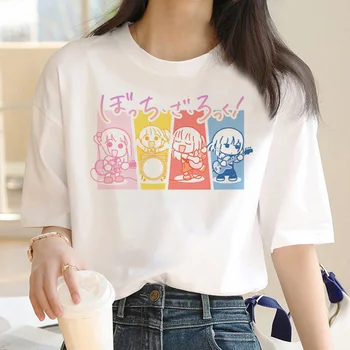 Bocchi Rock tricou femei anime tricouri femei harajuku manga haine amuzant
