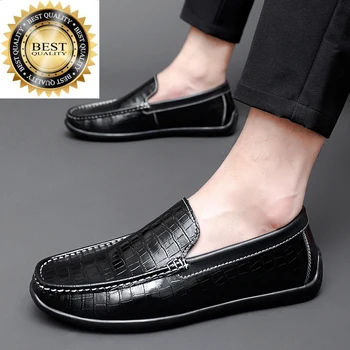 Bărbați clasic mocasini slip pe Paiete de Lux de Designer de Calitate de Top de Afaceri Mens Pantofi Mocasini mocasini