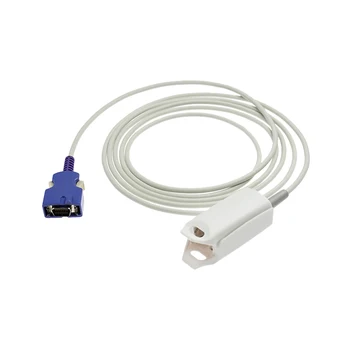 Copilul Degetul Clip Ureche Clip Silicon lungime Cablu Reutilizabile Separate de Oxigen Spo2 Senzor pentru Nelcor N595 Oximaxs Monitor Pacient