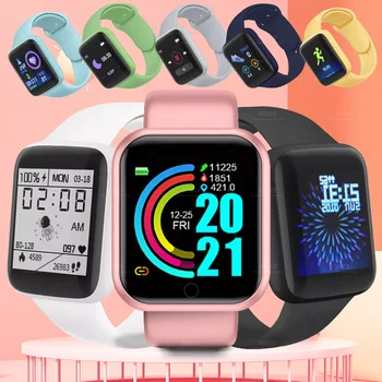 D20 Ceas Inteligent pentru Oameni Uita-te la Femeie Femei Smartwatch pentru Android Whatch Bărbați Ceasuri Fetele de Fitness Ceasuri Copii Femei Ceas