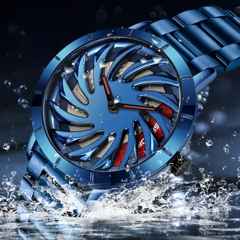 De lux, Top-Brand Bărbați Ceasuri Militare Cuarț ceas Roata Serie de Apelare de Moda Ceas rezistent la apa Relogio Masculino 1056