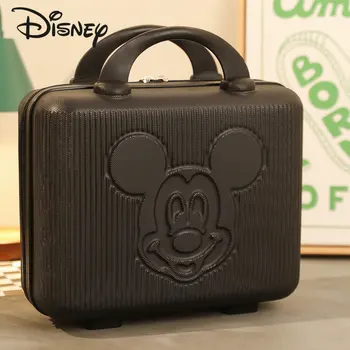Disney Mickey Original Nou Machiaj Portabil Geanta Brand De Lux De Stocare Machiaj Caz Desen Animat De Moda Portabil Mini Caz De Călătorie