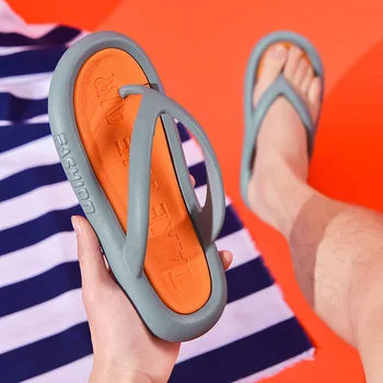 Femei Flip Flops 2023 Doamnelor Pantofi Exterior Papuci de Plaja pentru Iubitorii de Vara Talpa Moale Anti-alunecare Clip Picioare Încălțăminte de Femeie
