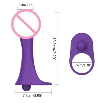 Femeile Vibrator pentru Stimulare 10 Frecvența de Masaj USB Reîncărcabilă Adult jucarii Sexuale pentru Cupluri E74F