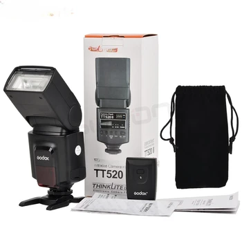 Flash TT520II cu Build-in Wireless 433MHz Semnal + Flash Trigger pentru Canon Nikon Pentax Olympus DSLR