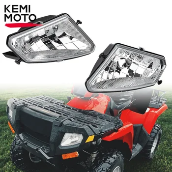KEMIMOTO ATV Stanga Dreapta Faruri Capacul Ansamblului Compatibil cu Polaris Sportsman 500 HO Efi 2005 2006-2010 Becul nu este inclus