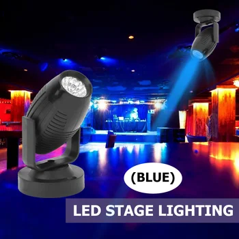 LED RGB Lumina Reflectoarelor Intermitent corp de Iluminat Proiector Bara DJ Petrecere Disco Light Stage Efect de Lampă Atmosfera Locului de întâlnire Lampa de