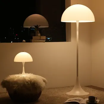 LED-uri de Ciuperci Lampa de Podea Decor Modern de Iluminare Pentru Dormitor, Living Alb Decor Minimalist Studiu de Lectură Sta Lumina