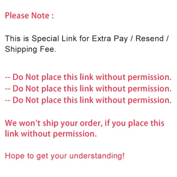 Link-ul Special pentru Plătească Suplimentar / Retrimite / Taxa de Transport -- Nu așezați acest link, fără permisiunea
