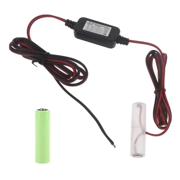 LR6 AA Baterie Cablu de Alimentare 2Pin Cablu Înlocui 2 buc 1.5 V AA Baterie pentru Jucărie Electrică Lanterna Picătură de Transport maritim