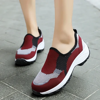 Moda pentru femei Adidași de Funcționare în aer liber Respirabil Vulcanizat, Pantofi Casual, Usoare, Confortabile, Pantofi de Tenis