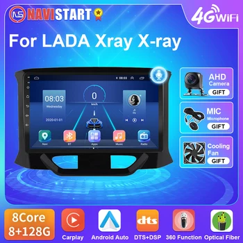 NAVISTAR T5 Pentru LADA Xray X-ray 2015-2019 Radio Auto Android 10 4G WIFI Video BT Carplay GPS Android Auto DSP Player Nici un DVD 2 Din