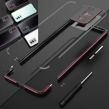 New Sosire Aluminiu Metal Bara De Protecție Caz Pentru Xiaomi Redmi K60 Pro Capa Shell Redmi K60 Caz Acoperire Lentile Carmera+Cadru Protector