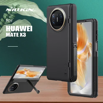 Nillkin pentru Huawei Mate X3 Caz Super Frosted Shield Ori Caz cu Stand Ultra-Subțire Greu PC-ul Mat Cover pentru Huawei Mate X3 Caz