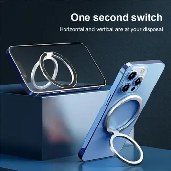 Noi Magnetic Inel de Telefon Mobil Titularul Compatibil cu iPhone 12 13 14 Seria Pentru MagSafe Detașabil Telefon Mobil Prindere Kickstand