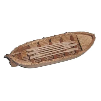 Noua Versiunea Cires Sacle 1/50 cu Laser-cut din lemn de Viață-barca Model kituri de constructie Poate Flori de Salvare Model