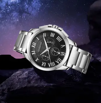 OCHSTIN moda bărbați ceas Navigator serie de afaceri multifuncțional ceas rezistent la apa calendar luminos cronograf ceas de mână