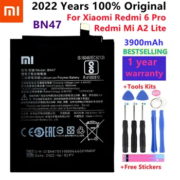 Original Xiaomi BN47 Acumulator de schimb Pentru Xiaomi Redmi 6 Pro / Km A2 Lite Capacitate de 4000mAh Cu Instrumente Gratuite