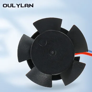 Oulylan 2,5 cm Fara rama Mașină de Lumina Fan Car LED Lumina Fan DC 5V Hidraulic Suport Ventilator 25x25x10mm invertor Ventilatorului de Răcire