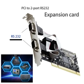 Plug-and-Play joc de Expansiune Serial Adaptorul de Card de Mare Viteză PCI Card de Expansiune PCI cu Port Serial RS232 PCI Serial Port Adaptor