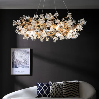 sticla lampa star minge de sticlă, candelabre tavan obiecte decorative pentru casa de design cu led-uri lampa de luciu suspensie candelabre tavan