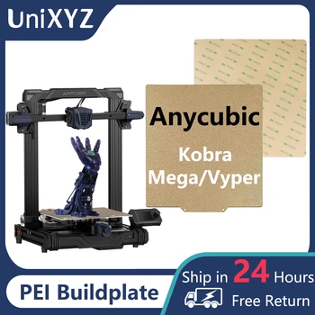 Texturate PEI Buildplate cu Bază Magnetică pentru Anycubic i3 Mega/ Mega s/ Vyper/ Kobra 2 Max Neo Go Plus Flexibile de Imprimare Foaie