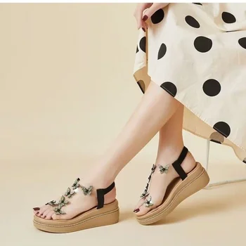 Transparente, Tocuri Pană Sandale Pentru Femei de Lux Flash Burghiu de Vară Tocuri inalte pentru Femei de Moda Pantofi cu Tocuri Joase Mocasini Sandale