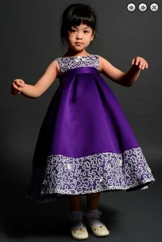 transport gratuit violet flori girl rochii pentru nunti 2023 botez, bal rochie de comuniune copii serbarea de crăciun rochii pentru fete
