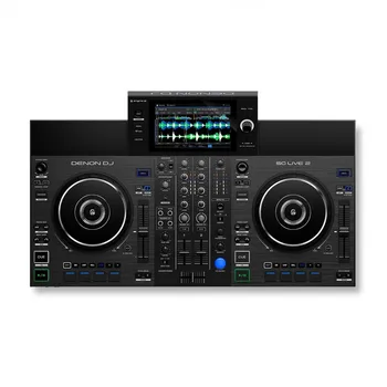 Vara reducere de 50% VÂNZĂRI la CALD Denon DJ SC Live 2 Independentă Controler DJ cu HP1100 Căști