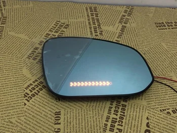 Vedere din spate Albastru Oglinda Led-uri de Semnalizare Încălzire Blind Spot Monitor pentru Citroen C-quatre 08-11 C3l C4l 2013 ,2 buc