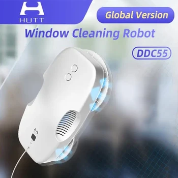 Versiune globală HUTT Fereastra de curățare robot DDC55 Electric geamuri Smart Auto Magnetic de Sticlă, Țiglă de perete de curățare de uz Casnic