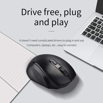 W300 2.4 G Wireless Mouse de Calculator Laptop Office Mouse-ul Mouse-ul Portabil Pentru Laptop PC Joc pe Calculator Birou