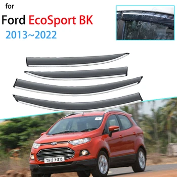 Windows Viziere pentru Ford EcoSport BK 2013~2022 Deflector Copertina de Soare de Ploaie Parbriz Nuante de Paza Accesorii Auto 2014 2015 2016