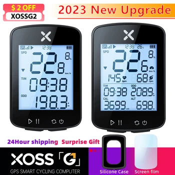 XOSS GPS Calculatorul de Ciclism G+ Plus Wireless Vitezometru Tracker Bluetooth rezistent la apa Road Bike MTB Biciclete Kilometrajul Noi Xoss G2